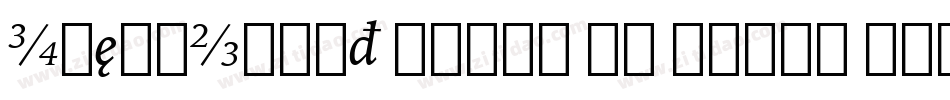 IowanOldSt SmCap BT Small Cap字体转换